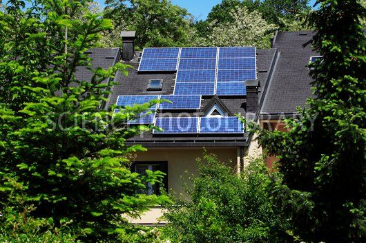Rooftop solar panels